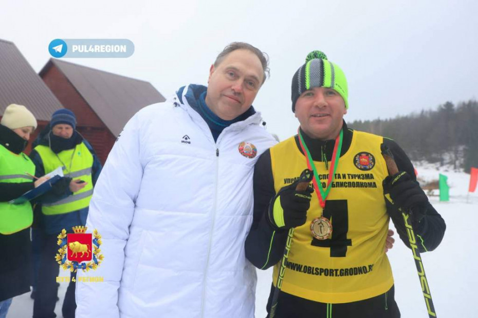Областные соревнования «Принеманская лыжня-2024» прошли в Новогрудском районе