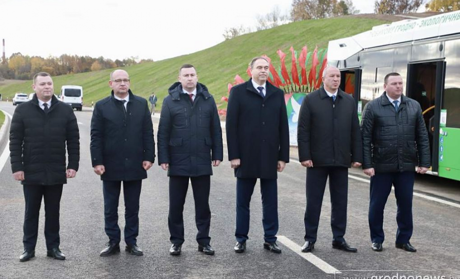 Транспортную развязку на участке дороги от улицы Карского до Озёрского шоссе открыли в Гродно
