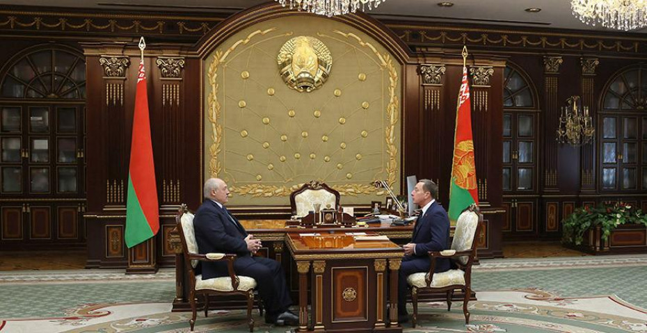 Экономика и финансы. Александр Лукашенко провел встречу с первым вице-премьером Николаем Снопковым